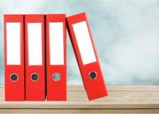 File folders with documents on table on background royalty free stock photos File folders with documents on table on background royalty free stock photos
