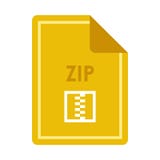 Zip icon stock vector. Image of symbol, clothing, image - 31213622