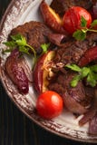 Filete con las verduras imagenes de archivo Filete con las verduras imagenes de archivo