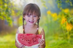 Fille avec la pastèque Fille avec la pastèque