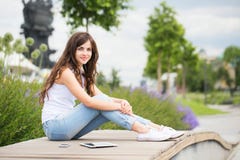 Fille d'étudiant photographie stock Fille d'étudiant photographie stock