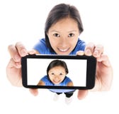Fille Selfie photo libre de droits Fille Selfie photo libre de droits