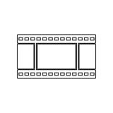 film icon. Element of Equipment photography for mobile concept and web apps icon. Outline, thin line icon for website design and stock illustration film icon. Element of Equipment photography for mobile concept and web apps icon. Outline, thin line icon for website design and stock illustration