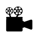 Film video camera icon. Vector illustration design royalty free illustration Film video camera icon. Vector illustration design royalty free illustration