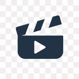 Filmvektorikone lokalisiert auf transparentem Hintergrund, Film tra vektor abbildung Filmvektorikone lokalisiert auf transparentem Hintergrund, Film tra vektor abbildung