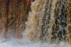 Fim abstrato da cachoeira acima foto de stock Fim abstrato da cachoeira acima foto de stock