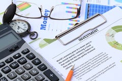 Financial And Economic News Update Stock Image Financial And Economic News Update Stock Image