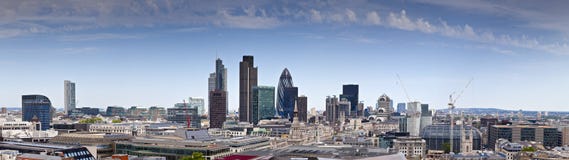 Financial District And Downtown, London, UK Stock Photos Financial District And Downtown, London, UK Stock Photos