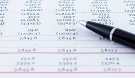 Finansiell affärsmodell Accounting royaltyfria foton Finansiell affärsmodell Accounting royaltyfria foton