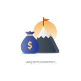 Finanzas y gestión de inversiones, planeamiento del presupuesto, interés compuesto, renta stock de ilustración Finanzas y gestión de inversiones, planeamiento del presupuesto, interés compuesto, renta stock de ilustración
