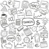 Finanzgeschäfts-Bank-Ausrüstungs-traditionelle Gekritzel-Ikonen-Skizzen-handgemachter Design-Vektor stock abbildung Finanzgeschäfts-Bank-Ausrüstungs-traditionelle Gekritzel-Ikonen-Skizzen-handgemachter Design-Vektor stock abbildung