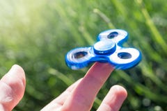 Hype about Fidget Spinner stock images Hype about Fidget Spinner stock images