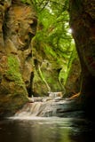 Finnich Glen Scotland lizenzfreie stockbilder Finnich Glen Scotland lizenzfreie stockbilder
