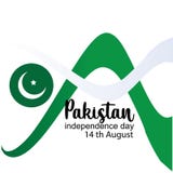 Fira illustrationen för vektor för Pakistan självständighetsdagen den idérika 14th Augusti Pakistan självständighet vektor vektor illustrationer Fira illustrationen för vektor för Pakistan självständighetsdagen den idérika 14th Augusti Pakistan självständighet vektor vektor illustrationer