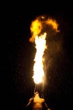 Fire-eater performance