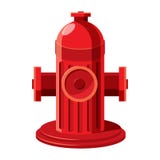 Fire Hydrant Cartoon stock vector. Image of plug, isolated - 28776918