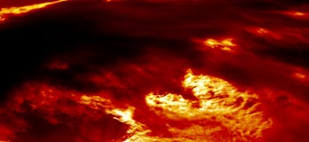 Fire Storm Stock Photography