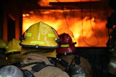 Firefighters Structure Fire