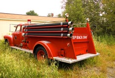 Firetruck antigo - 4 Foto de Stock Royalty Free Firetruck antigo - 4 Foto de Stock Royalty Free