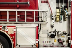 Firetruck equipment Royalty Free Stock Photo Firetruck equipment Royalty Free Stock Photo