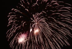 Fireworks Burst Stock Photography Fireworks Burst Stock Photography