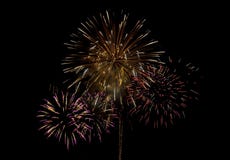 Fireworks Celebration Stock Image