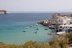 Firopotamos, Milos Island Royalty Free Stock Image Firopotamos, Milos Island Royalty Free Stock Image