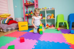 First Day At New Daycare Went Wrong Stock Photos