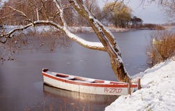 First Snow And Ice. Royalty Free Stock Photo First Snow And Ice. Royalty Free Stock Photo