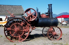 First Steam Engine In Montana Royalty Free Stock Photo
