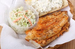 Fish Fillet Sandwich Royalty Free Stock Image Fish Fillet Sandwich Royalty Free Stock Image