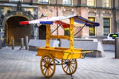 Fish Haring cart royalty free stock images Fish Haring cart royalty free stock images