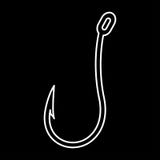 Fish hook it is icon . Stock Photography Fish hook it is icon . Stock Photography