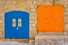 Fisherman’s huts, Gozo, Malta. Royalty Free Stock Photos Fisherman’s huts, Gozo, Malta. Royalty Free Stock Photos
