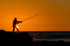 Fishing Royalty Free Stock Photography Fishing Royalty Free Stock Photography