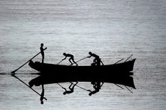 Fishing Boat Silhouette Stock Image Fishing Boat Silhouette Stock Image