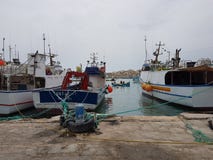 Fiskeläge i Malta royaltyfri bild Fiskeläge i Malta royaltyfri bild
