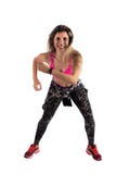 Fitness Exercise Girl Stock Photo