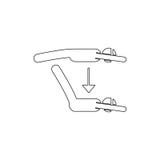 Fitness, leg, raises outline icon. Element of fitness illustration. Signs and symbols icon can be used for web, logo, mobile app, vector illustration Fitness, leg, raises outline icon. Element of fitness illustration. Signs and symbols icon can be used for web, logo, mobile app, vector illustration