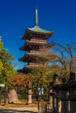 Five Storied Pagoda of Kan’ei-ji in Tokyo stock photos Five Storied Pagoda of Kan’ei-ji in Tokyo stock photos