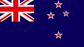 New Zealand Flag In The Wind Stock Footage - Video of national ...