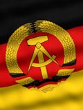 Flag Of East Germany Stock Image