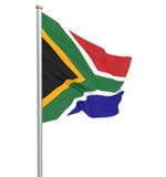 Flag of South Africa blowing in the wind. Background texture. 3d rendering; waving flag. – Illustration. vector illustration Flag of South Africa blowing in the wind. Background texture. 3d rendering; waving flag. – Illustration. vector illustration