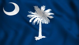 Flag south carolina US state symbol stock illustration Flag south carolina US state symbol stock illustration