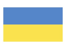 Flag of Ukraine vector illustration Flag of Ukraine vector illustration