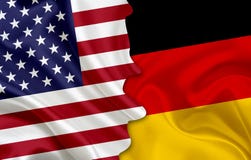 Usa-German Flag Royalty Free Stock Image - Image: 7151816