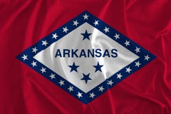 Flagge von Arkansas-Hintergrund, der Naturzustand vektor abbildung Flagge von Arkansas-Hintergrund, der Naturzustand vektor abbildung