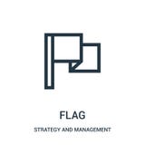 Flaggenikonenvektor von der Strategie und von der Managementsammlung Dünne Linie Flaggenentwurfsikonen-Vektorillustration stock abbildung Flaggenikonenvektor von der Strategie und von der Managementsammlung Dünne Linie Flaggenentwurfsikonen-Vektorillustration stock abbildung