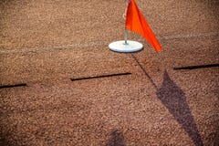 Reaching for the Base royalty free stock image Reaching for the Base royalty free stock image