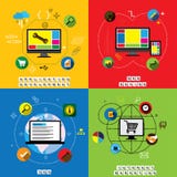 flat designs of website design, application & app development vectors vector illustration flat designs of website design, application & app development vectors vector illustration